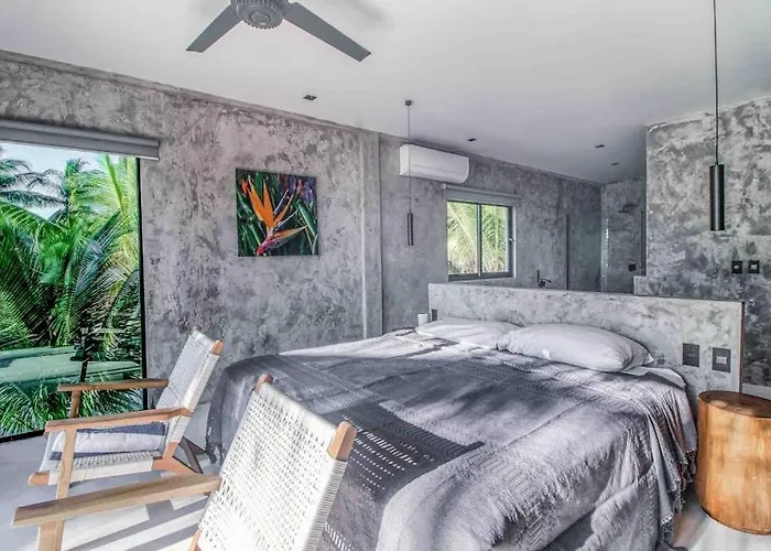 Beachfront With Private Heated Pool Jacuzzi Sauna Ocean Views & Ac - 7th Heaven * Tulum