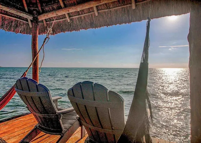 Beachfront With Private Heated Pool Jacuzzi Sauna Ocean Views & Ac - 7th Heaven Tulum