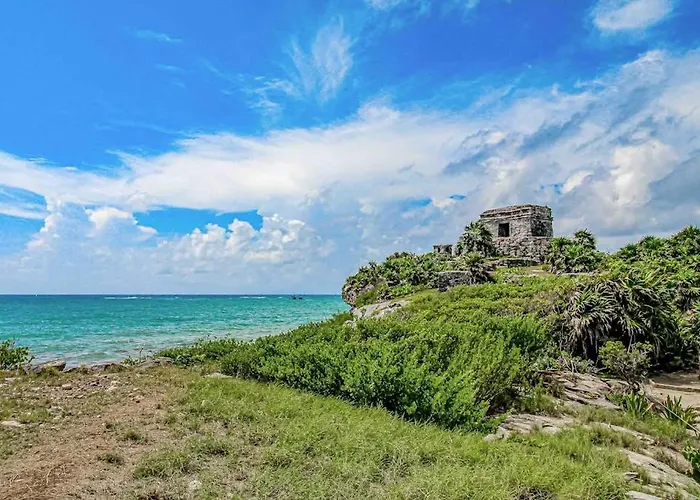 Beachfront With Private Heated Pool Jacuzzi Sauna Ocean Views & Ac - 7th Heaven Tulum